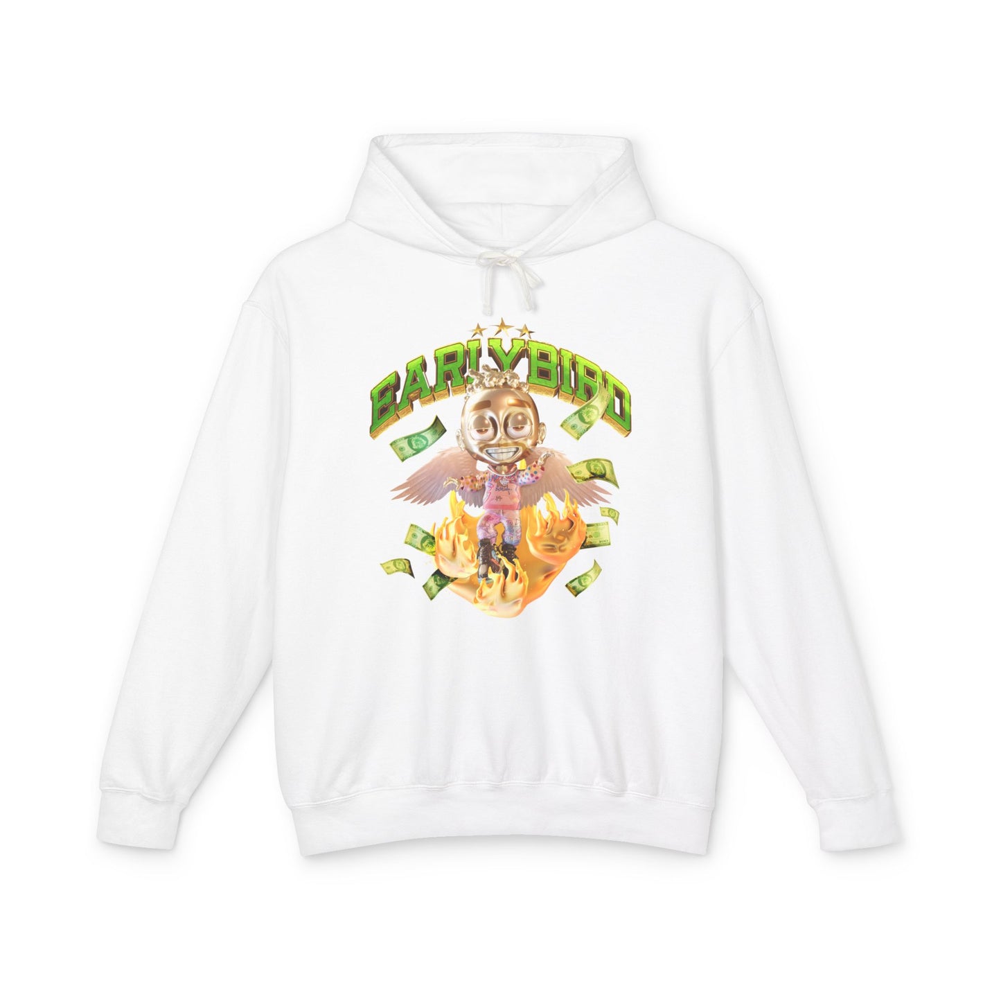 Unisex Lightweight Hooded Sweatshirt