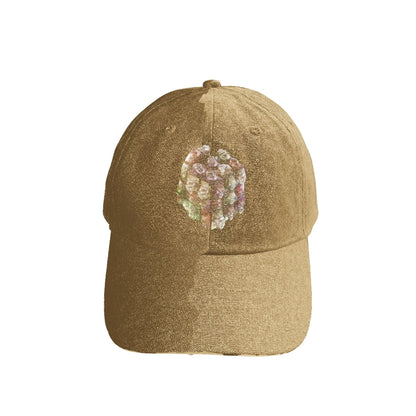 Rubiks cube Unisex Distressed Cap